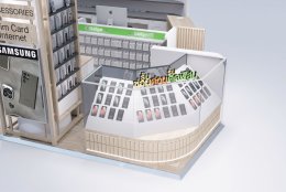 ออกแบบ ผลิต และติดตั้งร้าน : ร้าน K IT Store 2 